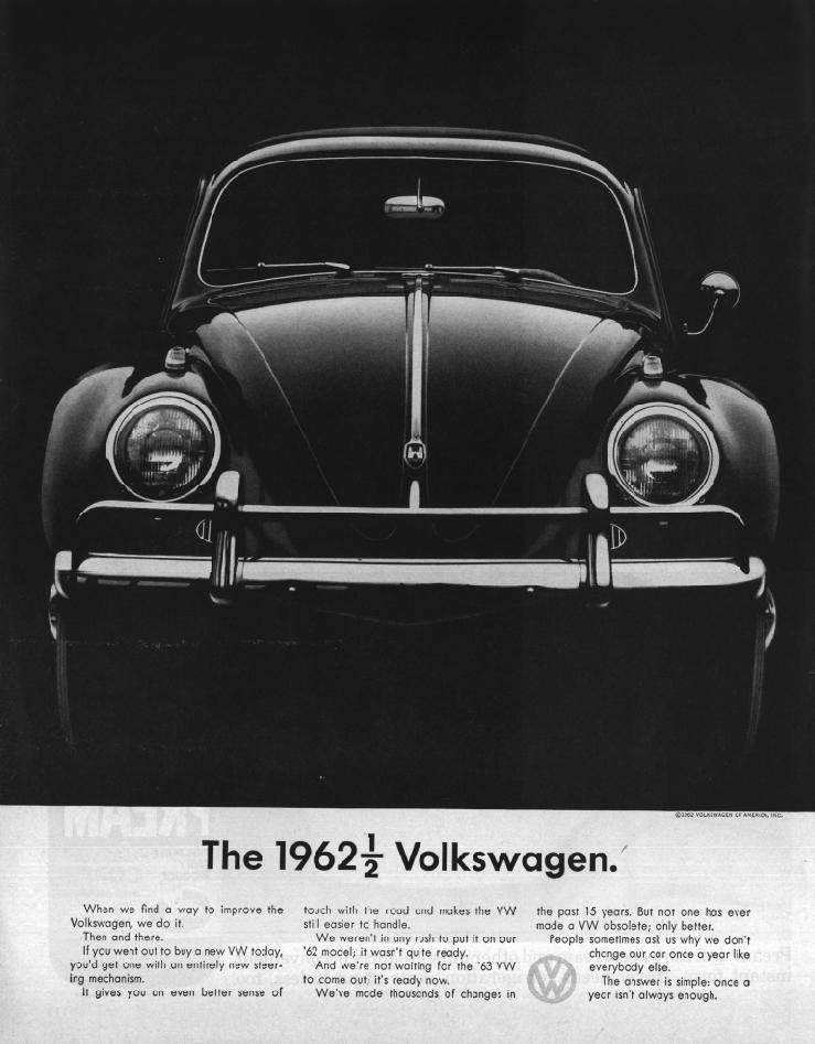 The 1962 and a half Volkswagen