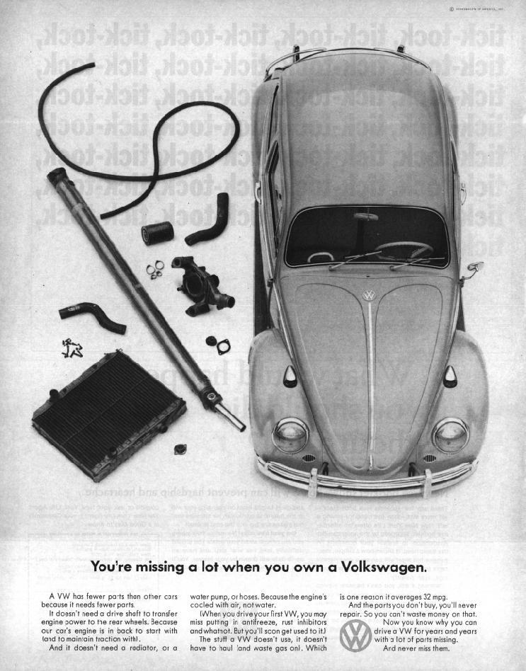 You're missing a lot when you own a Volkswagen